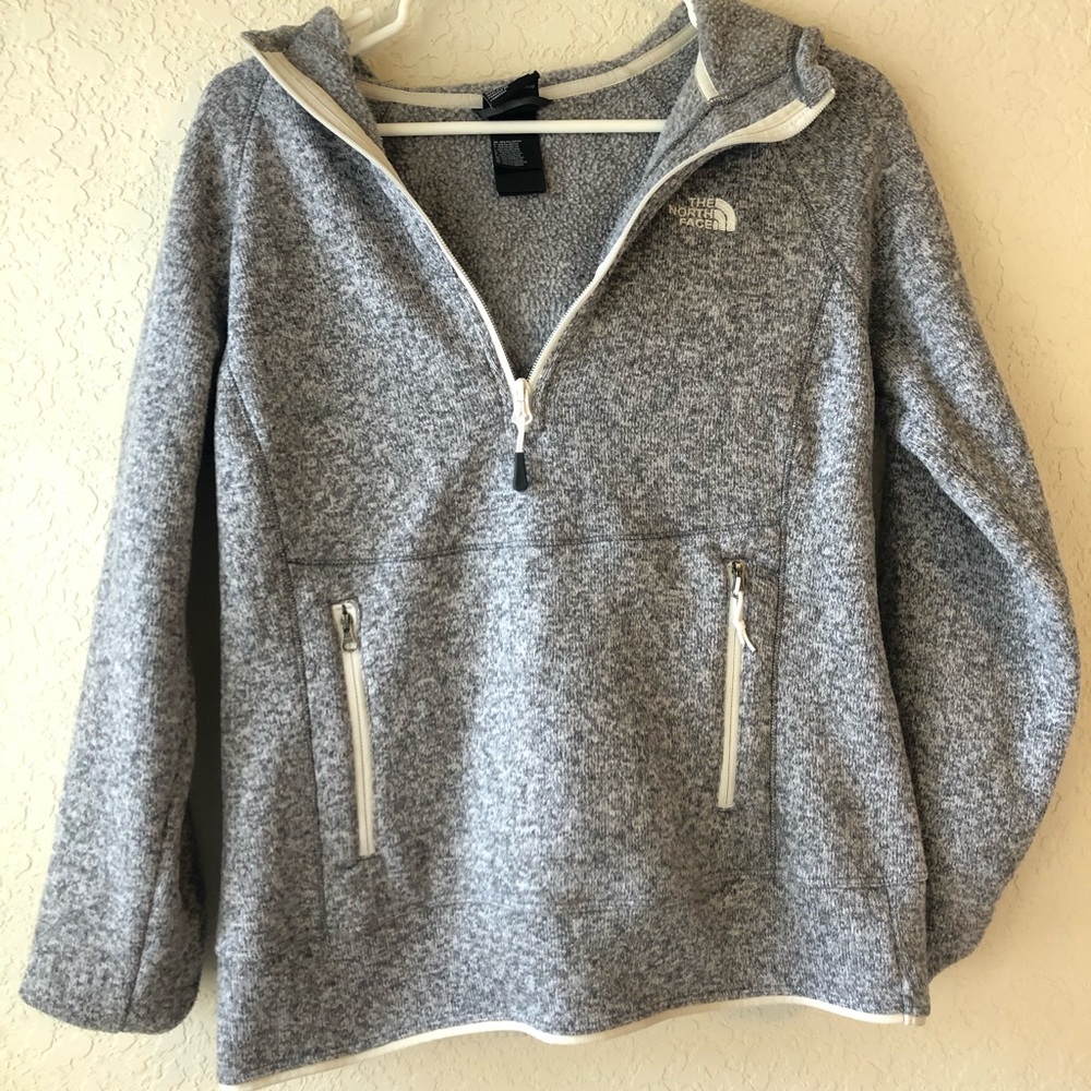 North Face Hoodie 3/4 Zip Up